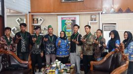 Himpunan Mahasiswa Islam (HMI) Cabang Persiapan Lampung Timur melakukan audiensi dengan Bupati Lampung Timur, Hj. Ela Siti Nuryamah.