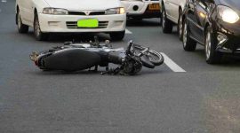 Ilustrasi kecelakaan sepeda motor.