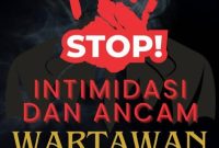 Ilustrasi stok kekerasan terhadap wartawan.