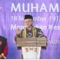Acara peringatan Milad Muhammadiyah ke-113 yang digelar di halaman Kampus 3 Universitas Muhammadiyah Metro (UM Metro), Minggu (30/11/2025).