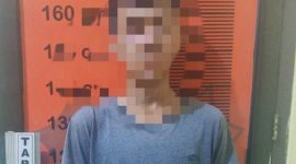 Remaja berinisial MF (17) itu ditangkap karena diduga mencuri sepeda motor milik warga Desa Pasir Sakti.