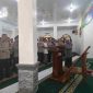 Polres Lampung Timur menggelar salat ghaib berjamaah di Masjid Al-Kautsar Mapolres Lampung Timur, Jumat (5/12/2025).