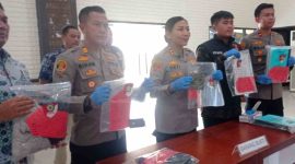 Pers rilis kasus penyekapan disertai kekerasan seksual terhadap seorang gadis di bawah umur di wilayah Kecamatan Braja Selebah.