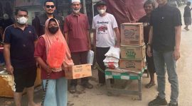 Sekolah Kebangsaan Pemuda Indonesia (SKPI) bersama komunitas Jakarta Connection menyalurkan bantuan logistik pada Senin (8/12).