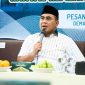 Wagub Taj Yasin saat menghadiri halaqah bertema Pesantren Aman, Nyaman, dan Ramah Anak di Pondok Pesantren Girikesumo, Kecamatan Mranggen, Kabupaten Demak, Jumat (12/12/2025).