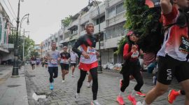 Sekda Provinsi Jawa Tengah, Sumarno mengikuti event Semarang 10K yang digelar pada Minggu (14/12/2025).