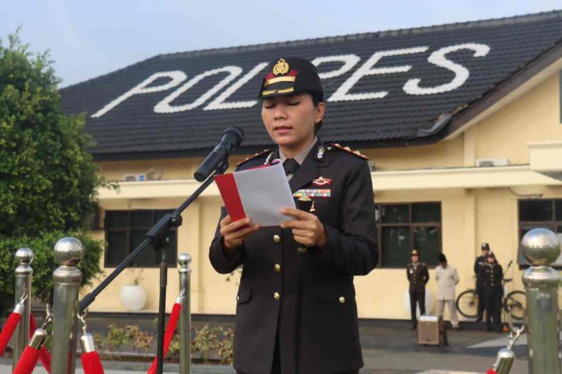 Kapolres Lampung Timur AKBP Heti Patmawati.