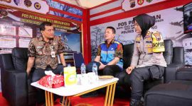 Gubernur Jateng, A. Luthfi saat meninjau Rest Area KM429 Ungaran, Kabupaten Semarang, Selasa (23/12/2025).