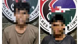 Kedua pelaku ditangkap polisi setelah diketahui membawa paket sabu.