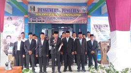 Pelantikan Dewan Pengurus Daerah (DPD) Himpunan Masyarakat Nelayan Indonesia (HMNI) Lampung Timur periode 2025–2027.ia 