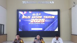 Polres Lampung Timur ungkap 636 kasus sepanjang 2025, termasuk korupsi dan narkoba. Angka kecelakaan menurun, pelanggaran lalu lintas meningkat tajam.