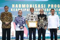 Acara Harmonisasi Program Kearsipan dan Perpustakaan Provinsi Jawa Tengah di Grhadika Bhakti Praja, Kamis (29/1/2026).
