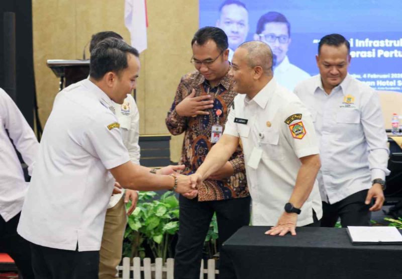 Gubernur Jateng, A. Luthfi seusai menghadiri Outlook Ekonomi Soloraya 2026 di The Sunan Hotel, Surakarta, Rabu (4/2/2026).