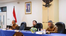 A. Luthfi dalam rapat koordinasi bersama Komisi V DPR RI dan Menteri Perhubungan di kompleks Kantor Gubernur Jateng, Jumat (20/2/2026).