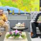 Gubernur A. Luthfi saat menerima audiensi Kepala BNNP Jateng, Toton Rasyid, di ruang kerjanya, Kamis (26/02/2026).