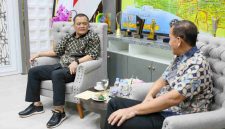 Penasihat Khusus Presiden Bidang Politik dan Keamanan, Brigjen Pol (Purn) Erwin Chahara Rusmana saat audiensi bersama Gubernur Jateng.