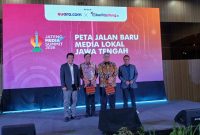 Pembukaan acara Jateng Media Summit 2026 di Semarang.