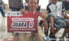 Kisah Tranggono Mustofa, Pemuda Asal Purworejo Raih Medali Perak Kejurda III NPCI DIY 2026